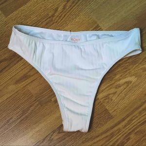White Roxy Swim Bottoms